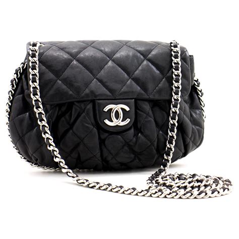 chanel around chain bag - chanel small bag with chain.